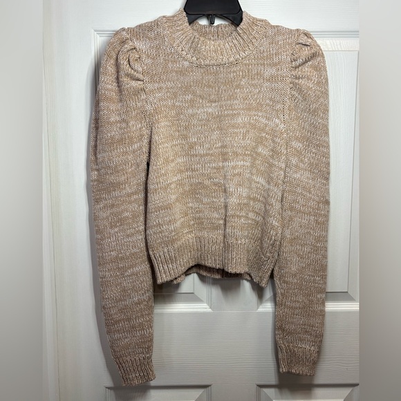 Harper Heritage Carmen  Puff Sleeve Sweater- Sz Small - Picture 9 of 12